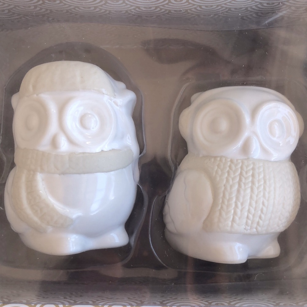 SALT & PEPPER SHAKER SET OWLS/BIRDS - Picture 6 of 9